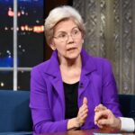 Elizabeth Warren Instagram - “Join the 21st century, and let’s make marijuana legal.” - Senator @elizabethwarren discusses the legalization of marijuana. #Colbert