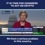Elizabeth Warren Instagram - For the sake of our national security, crypto firms should have to follow the same anti-money-laundering rules as other financial institutions. And I’ve got a bipartisan bill to make it happen.