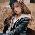 Ella Cruz Instagram - Another series of LEADER jacket 🫡 #waley New vlog tonight! And also an unboxing of the gift I received from Jisoo & YG Ent for winning the Best Photo event is now up on my EllaCruzOfficial channel 🩵 Seoul, Korea