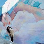 Ella Cruz Instagram - Head in the clouds ☁️🤍 압구정로데오 Apgujung Rodeo