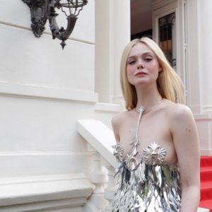 Elle Fanning Instagram - Now THISSSSS is a partyyyy dressss @pacorabanne 🪩🪩🪩🪩🪩