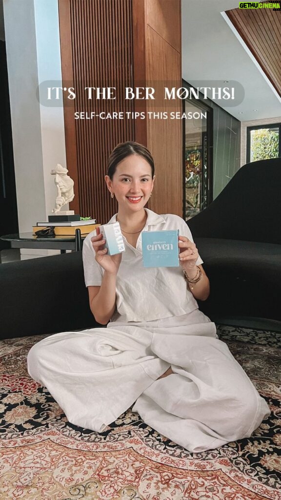Ellen Adarna Instagram - As the 'Ber' months begin, embrace the season with self-care, warmth, and positivity. 💆‍♀️🍂 Discover the E11ven difference with our wellness products. E11ven Glutathione with Chamomile & Collagen offers radiant skin and relaxation, while Glowberry Glutathione & Collagen Powder Mix boosts vitality and inner radiance. Treat yourself to the gift of wellness this season! #e11venbyellen #ellenadarna #collagen #glutathione #health #wellness #philippines