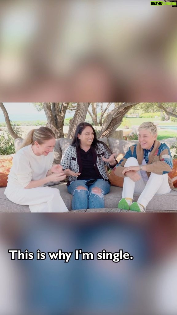 Ellen DeGeneres Instagram - This week I did something I’ve always wanted to do. I signed up for a dating app! Not for me, obviously, but for my friend Claudia. I wanted her to have the best chances possible so I called my friend Whitney Wolfe Herd, the founder and CEO of Bumble, to help us set up a profile! Watch the full video on my YouTube channel at the link in my bio.