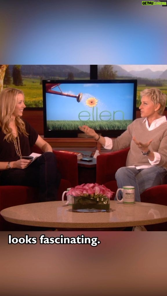 Ellen DeGeneres Instagram - That time @LisaKudrow told me how I was related to @Madonna!