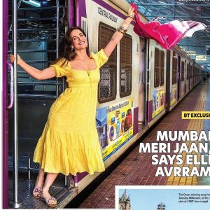 Elli AvrRam Instagram - Mumbai meri Jaan❤️ Tell me your favorite spot in the comments!

Thank you @mumbaigirl14 for this interview and day! It brought back so many memories of when I first came to this City of Dreams!☀️

Photo credits: @tejas.kudtarkar 📸 

#bombaytimes #mumbaimerijaan #cityofdreams #india #bollywood #elliavrram #yourstruly