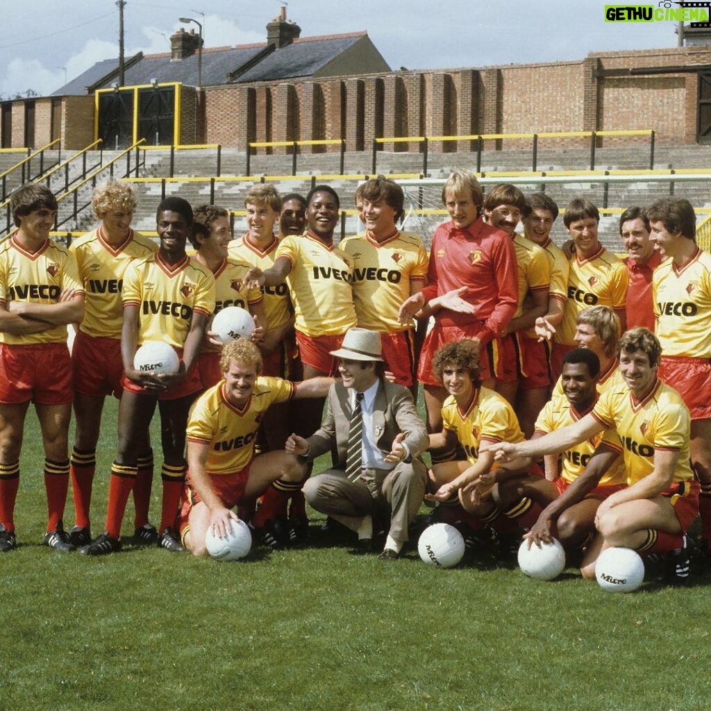 Elton John Instagram - "Watford Forever" hits shelves today! A collaboration with the talented John Preston, it’s the story of my friendship with Graham Taylor from the time I owned the best club in the world, @watfordfcofficial, which, during the 1970s went from the bottom to the top of the First Division. The book is a true underdog story about the beautiful game and my unlikely friendship with Graham. Kick off the celebrations of this brilliant book from one of the defining periods in my life and shop yours today! 🚀⚽