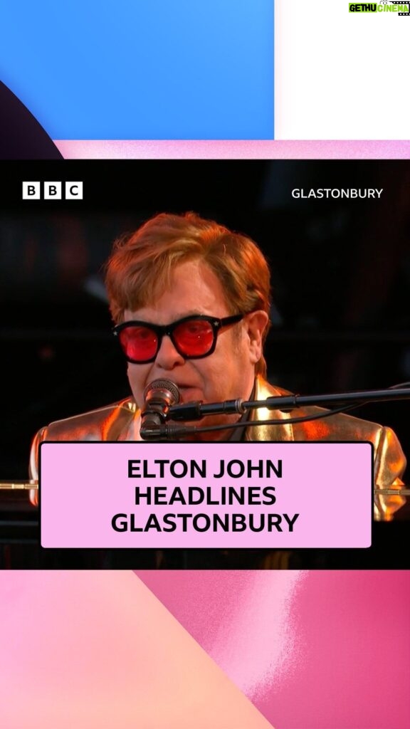 Elton John Instagram - Your Sunday night headliner…@eltonjohn! #Glastonbury