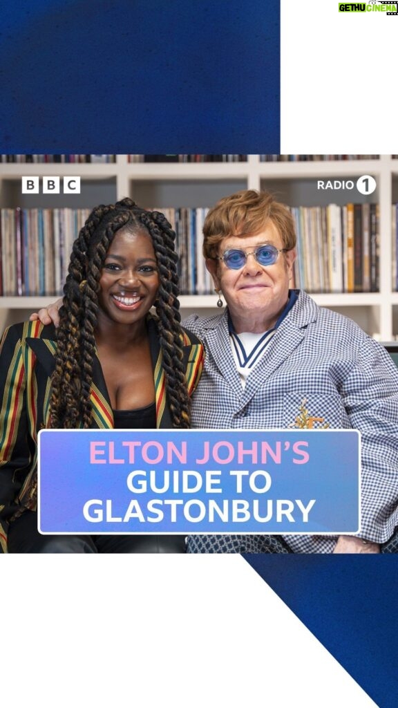 Elton John Instagram - Ahead of his first Glastonbury performance – and last UK show before the end of his record breaking Farewell tour – @eltonjohn sits down with @claraamfo to talk about the iconic festival and his favourite new artists on the lineup ❤️ Watch the interview on @bbciplayer, or listen to Future Sounds at 6pm today to hear the full thing!