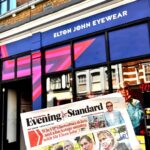 Elton John Instagram – Pick up a copy of today’s @evening.standard to enter into @eltonjohneyewear’s competition to win free tickets to Glastonbury plus a meet and greet with me on the Sunday before I take the Pyramid Stage 🙌 59 Greek St