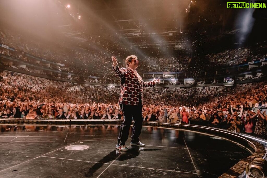 Elton John Instagram - Thank you London for an incredible run of shows! Each night, you’ve blown the lid off the O2 and humbled me with your love and support 🚀❤️🥰 See you back in May but first…Germany, Spain, Belgium, I can’t wait to see you!! 📸 : @bengibsonphoto O2 Arena London