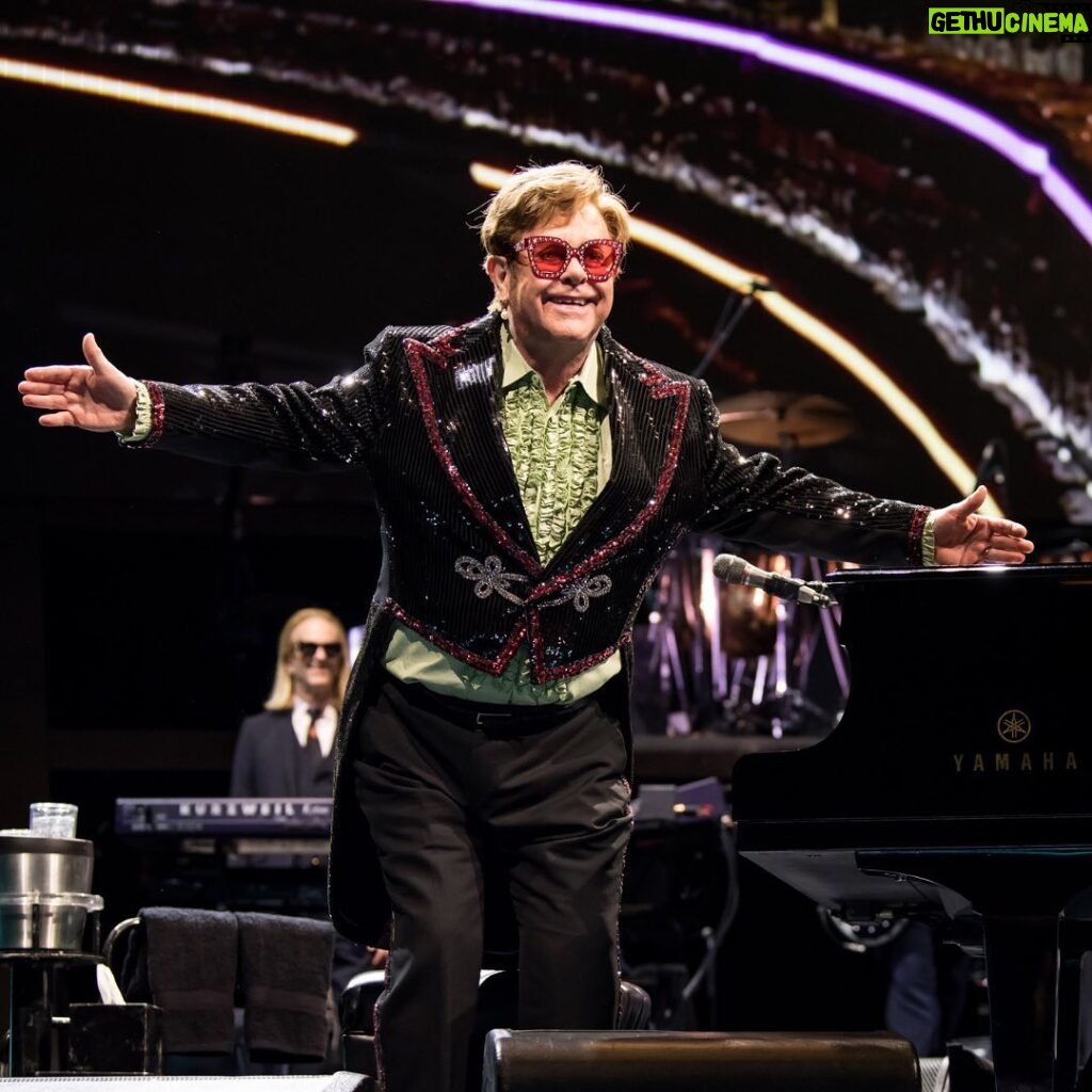 Elton John Instagram - First five nights of the Farewell Yellow Brick Road tour at the O2 Arena were insane! Your energy and support are unreal. Let's keep the party going for the next five! #EltonFarewellTour 📸: @bengibsonphoto The O2 Arena