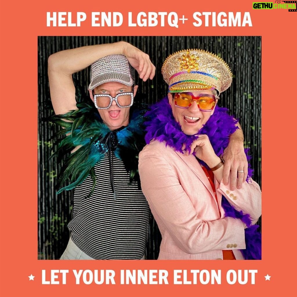 Elton John Instagram - Wow! Thank you everyone for joining me to take a stand against LGBTQ+ stigma in support of @ejaf and our life-saving work. @dollyparton, @mjrodriguez7, @itsjojosiwa, @nph and @dbelicious, your #InnerElton’s are magical and mean the world to me ❤️ Ending AIDS takes all of us coming together and I couldn’t be more grateful for the love and unity that we have seen this week. Follow @ejaf to learn more about The Rocket Fund 🚀