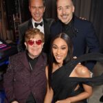 Elton John Instagram – #EJAFOscars if off to an epic start! I am so proud to be back at this special celebration, alongside so many dear friends and supporters of my Foundation, @ejaf. 

This night is a perfect reminder of how much stronger we are when we come together ❤️ West Hollywood, California