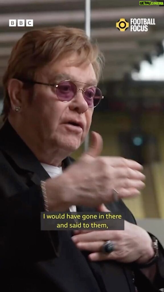 Elton John Instagram - Why the FA Cup final is a bit like playing Glastonbury... #EltonJohn #Watford #GaryLineker #FootballFocus #BBCFootball