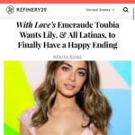 Emeraude Toubia Instagram – 🩵💜 thank you @refinery29 💚 link in bio :) Washington D.C.