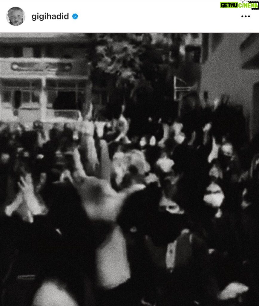 Emeraude Toubia Instagram - Repost: @gigihadid To the GIRLS, WOMEN, FREEDOM FIGHTERS of Iran: We see you. We are in awe of you. We are behind you. So much courage!!! You deserve to express yourself however you deem fit. Sending strength! ❤️‍🔥#ripmahsaamini #nikashakarami 🥀🖤