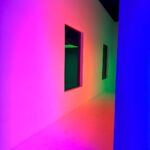 Emeraude Toubia Instagram - color in time and space. Chromosaturation by Carlos Cruz Diez The Museum of Contemporary Art