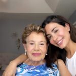 Emeraude Toubia Instagram - Glam with Grandma 💄🥰