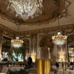 Emeraude Toubia Instagram - Beautiful dinner with @lancomeofficial team! 🤍🌹 Le Meurice
