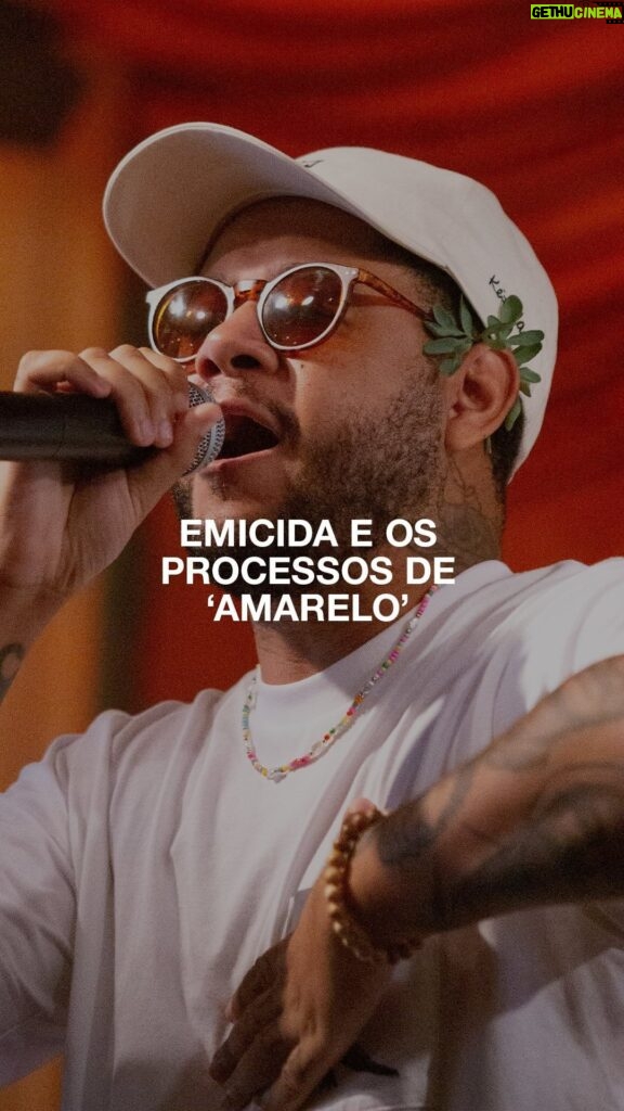 Emicida Instagram - Preparado para “A Gira Final”, @emicida conversa com a equipe da @HypebeastBR sobre os aprendizados que ele colheu em cinco anos de “AmarElo” e diversas mudanças em torno. Foto: @julioproduz