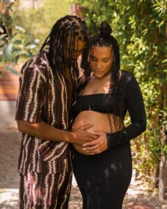 Emmy Raver-Lampman Instagram - we can’t wait to meet you. ❤️