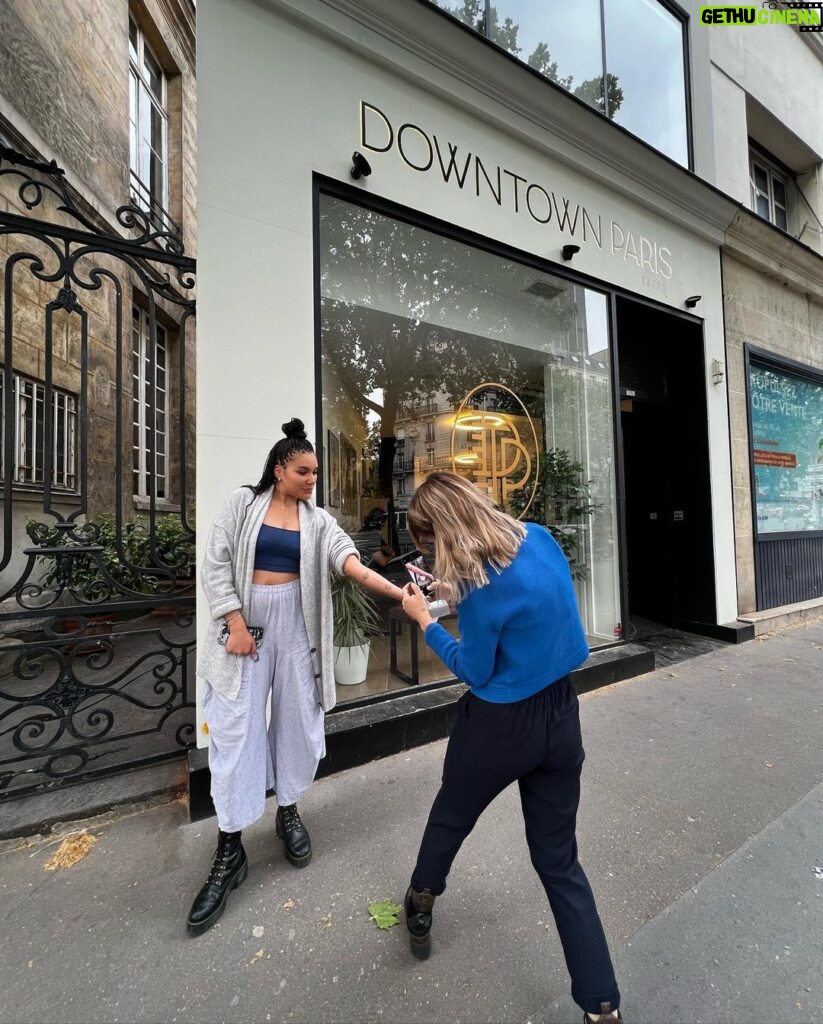 Emmy Raver-Lampman Instagram - II PARIS. DUMP. II Paris, France