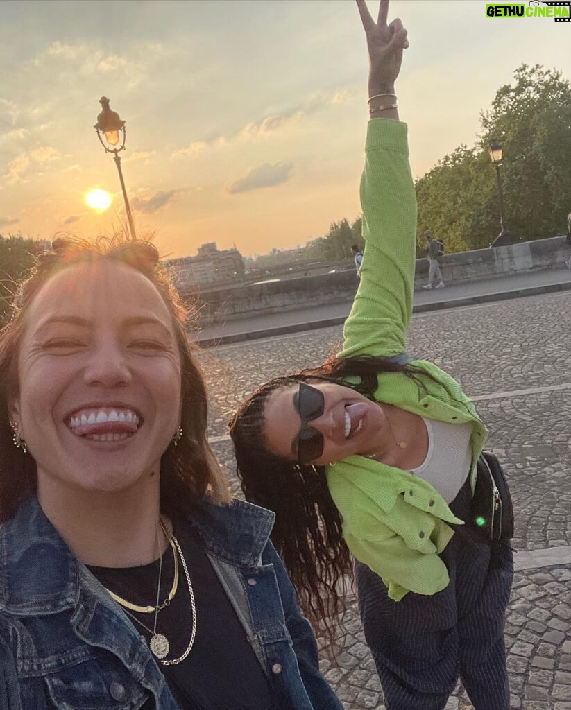 Emmy Raver-Lampman Instagram - II PARIS. DUMP. II Paris, France