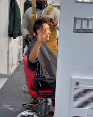 Emmy Raver-Lampman Instagram - II HE. LOVES. ME. II 

#thecutie 
#theumbrellaacademy 
#seasonthree 
#bts