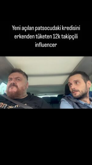 Emre Mutlu Instagram - Yeni açılan patsocudaki kredisini erkenden tüketen 12k takipçili influencer. 
W/ @i.ayaydin