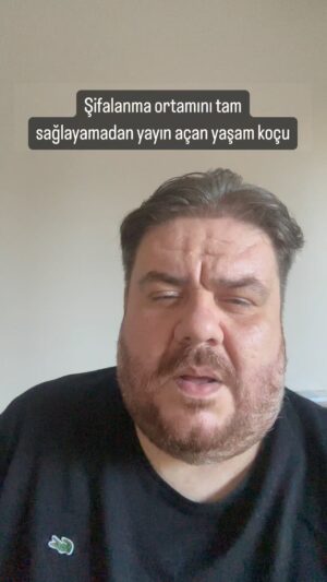 Emre Mutlu Instagram - Şifalanma ortamını tam sağlayamamış yeni yaşam koçu