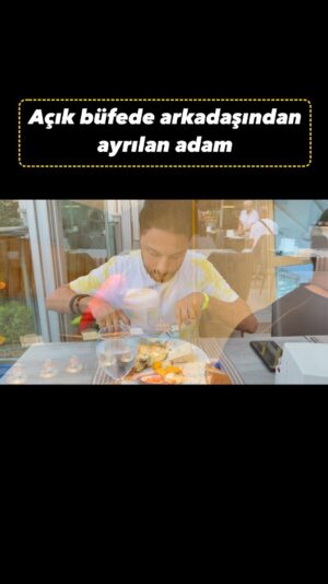 Emre Mutlu Instagram - Açık büfede arkadaşından ayrılan adam. W/ @burakkaydinnnnn