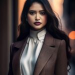 Ena Saha Instagram - Thank you @the_bong_artist01 for dis ai photos Which one is the best one guys? Do comment below #enasaha #photooftheday #photoshoot #actress #brown #dress #trending #statement #tollywood #tollywoodonline #outfitoftheday #actorslife #light #explorepage #explore #t2puparazzi #aiphotos