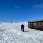 Enrique Gil Instagram - Welcome to Base camp 🥶 Langjokull Glacier, Iceland