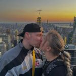 Enzo Knol Instagram - you’re my top of the rock!❤️ Top of the Rock, Rockefeller Centre NYC