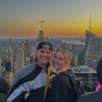 Enzo Knol Instagram - you’re my top of the rock!❤️ Top of the Rock, Rockefeller Centre NYC