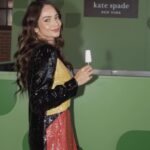 Enzy Storia Instagram - Celebrating spring style at @katespadeny's NYFW presentation. Ready for the season's elegance. 🌷 #katespadeny New York, New York
