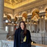 Enzy Storia Instagram - A day of library fun! Terima kasih nak cantik udah mampirin aku ke DC, love you @febbyrastanty! See you soon! ♥️ Library of Congress