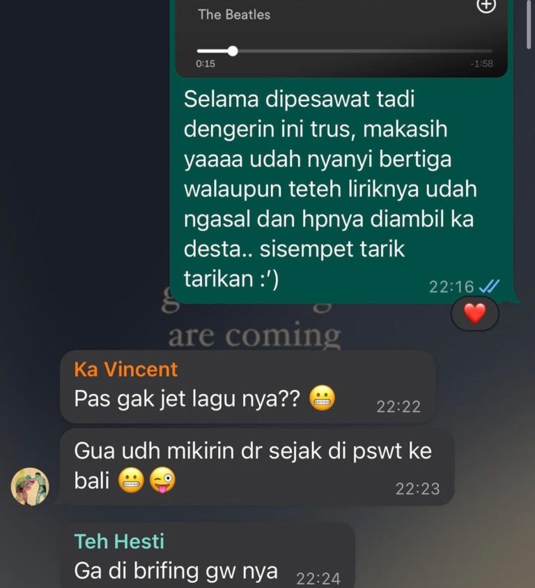 Enzy Storia Instagram - Kadang rezeki itu bukan cuma materi tapi juga sahabat yang akhirnya menjadi keluarga. Jadi next liburan kemana kita?🫣😌 *Hehe sekarang NZ udah ngga jadi nyamuk lagi biasanya sendirian :) *