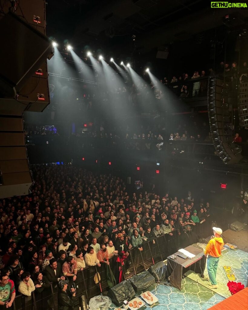 Eric André Instagram - Thanks again nyc for an amazing show and taping 🎥 @terminal5nyc