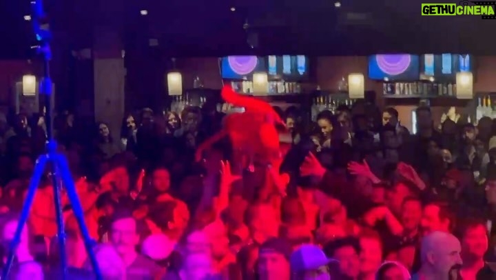 Eric André Instagram - Kraft Punk spotted crowd surfing at last nights show. THANK YOU BOSTON! @hobboston @akrobatikmc
