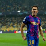 Eric García Instagram - Muy contentos de poder dedicar esta victoria a la afición y al Kun. Vamos @kunaguero pronto con nosotros💪💪 Força Barça💙❤️ Olympic NSC