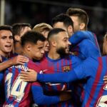 Eric García Instagram - Bona victòria avui a casa amb la nostra gent per començar una setmana molt important! Força Barça💙❤️ Spotify Camp Nou