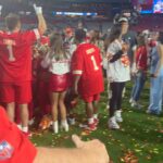 Eric Stonestreet Instagram - A montage if you will of some happy embraces. Not only are these guys champions, they are great guys and it starts at the top with the Hunt family. I’ve never loved a team or a sport more and to have this window of success right now with coach and Patrick and this team makes this 51 year old feel like an 8 year old on a never ending Christmas Eve! Congratulations to all the people that truly put in all the hard work to give us this amazing life experience and to their families that support them! #chiefskingdom