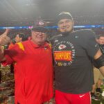 Eric Stonestreet Instagram - A montage if you will of some happy embraces. Not only are these guys champions, they are great guys and it starts at the top with the Hunt family. I’ve never loved a team or a sport more and to have this window of success right now with coach and Patrick and this team makes this 51 year old feel like an 8 year old on a never ending Christmas Eve! Congratulations to all the people that truly put in all the hard work to give us this amazing life experience and to their families that support them! #chiefskingdom