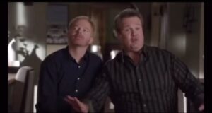 Eric Stonestreet Instagram - This popped up today and made me miss my old job and what’s his name. Here is a very VERY rare moment of me messing up.