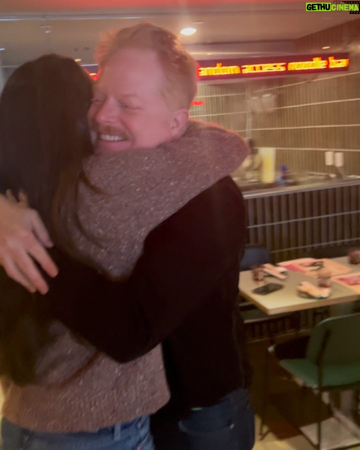 Eric Stonestreet Instagram - A meet cute two years in the making. Missed this guy a lot. Love you @jessetyler #nyc
