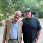 Eric Stonestreet Instagram - It’s fun when LA friends make it to Kansas City. This is the great Marshall Bell. He’s the quintessential ‘that guy’ from so many movies and TV shows and he’s one of my long time pals from Hollywood.