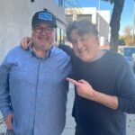 Eric Stonestreet Instagram - What a great treat and surprise it was to randomly run into this guy today. The one. The only. The best. @cameronbcrowe #almostfamous
