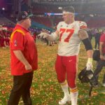 Eric Stonestreet Instagram - A montage if you will of some happy embraces. Not only are these guys champions, they are great guys and it starts at the top with the Hunt family. I’ve never loved a team or a sport more and to have this window of success right now with coach and Patrick and this team makes this 51 year old feel like an 8 year old on a never ending Christmas Eve! Congratulations to all the people that truly put in all the hard work to give us this amazing life experience and to their families that support them! #chiefskingdom