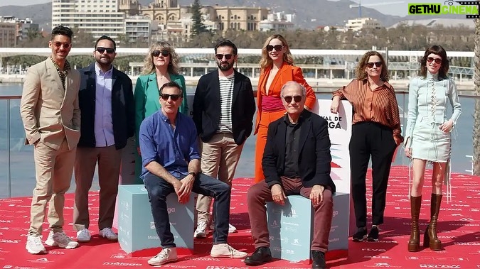 Erick Elías Instagram - El equipo de Días Mejores en el festival de cine en Málaga, España. 🇪🇸 #diasmejores2 Málaga, Spain